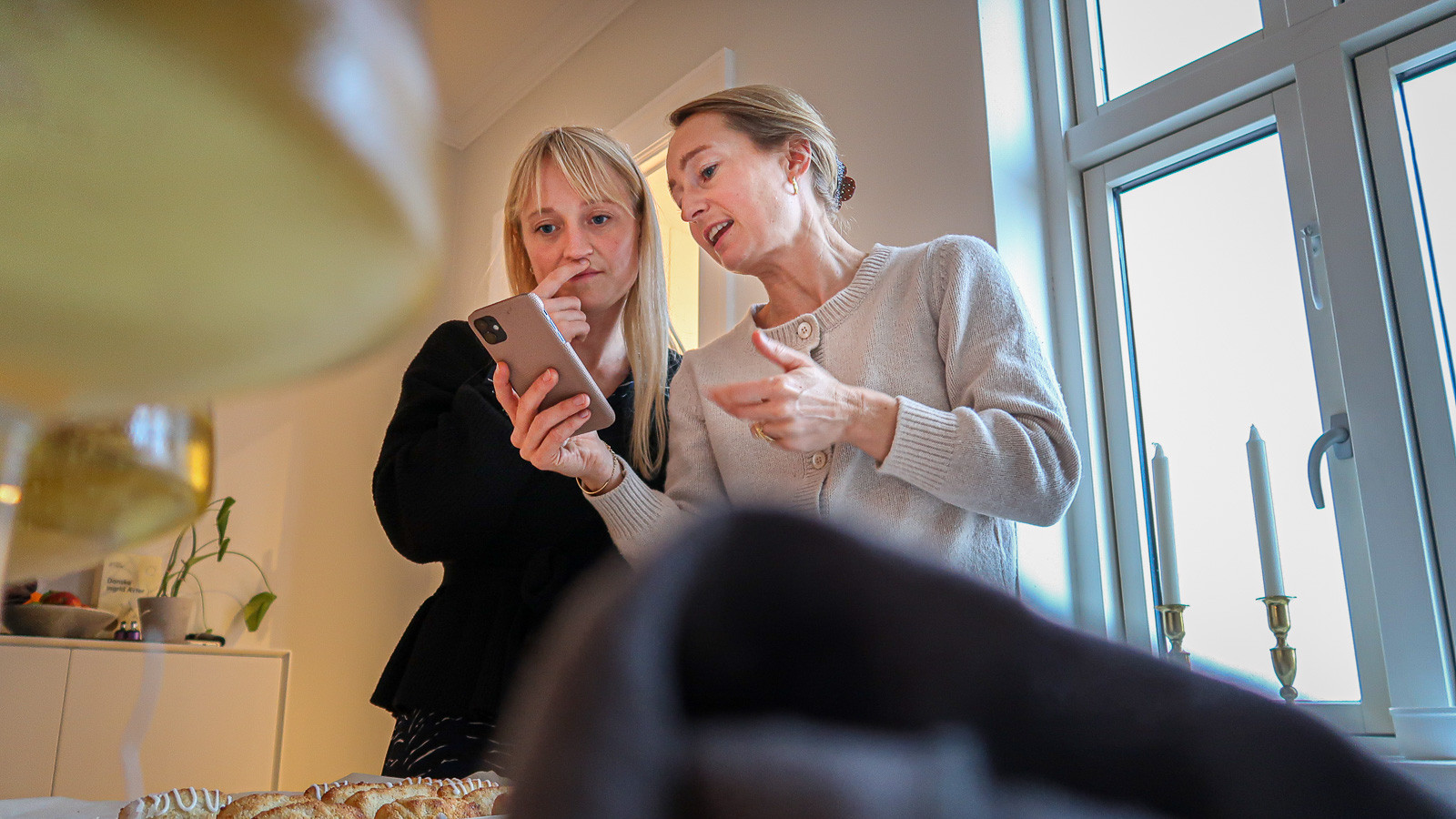 Astrid (t.v.) og Malene Søgaard er blandt de nominerede til prisen som Årets Grønne Iværksætter, der uddeles d. 24. november af Dansk Vegetarisk Forening